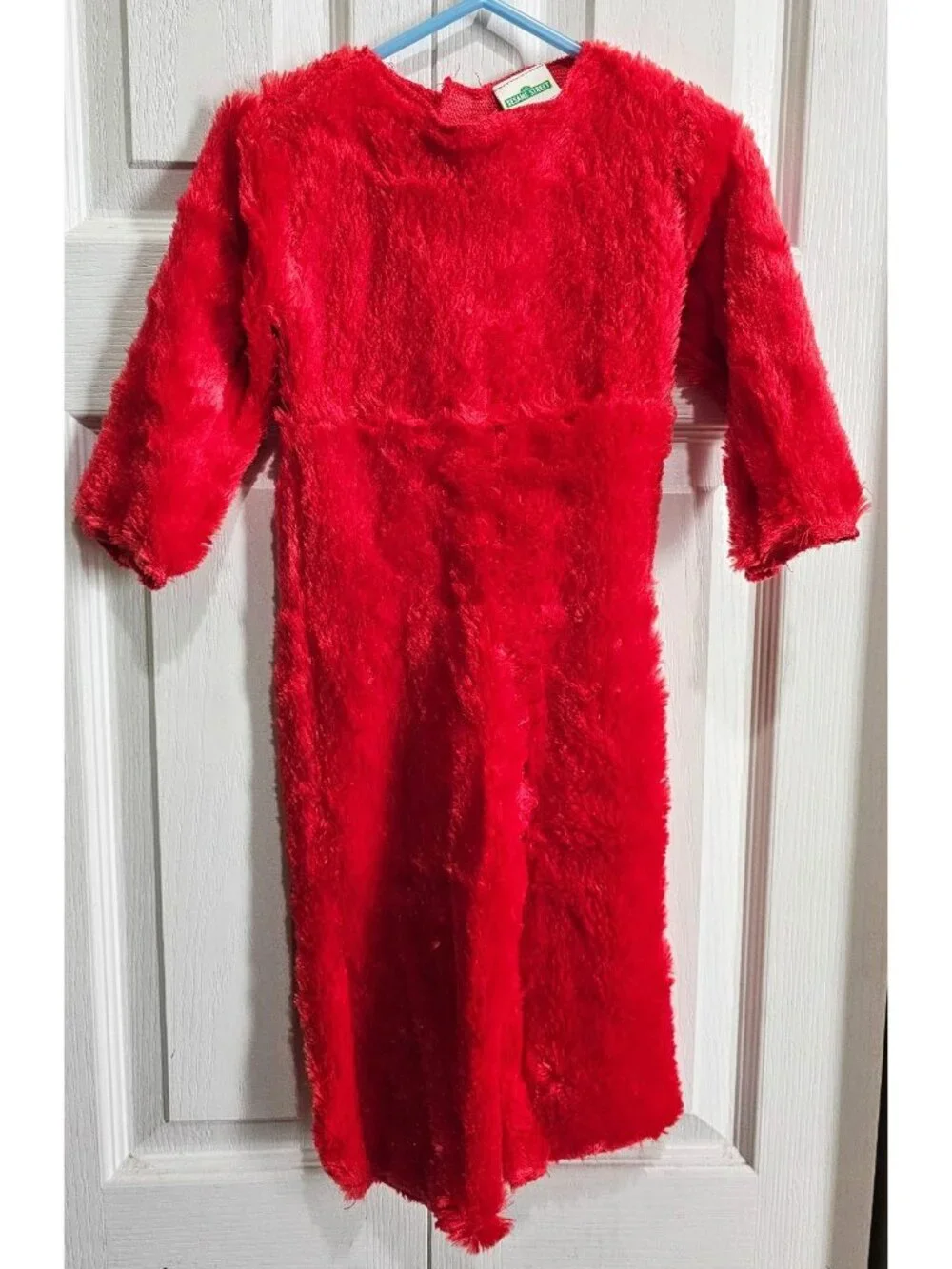 Sesame Street Elmo Plush Baby Costume 12-18 Months Red Furry Monster Halloween